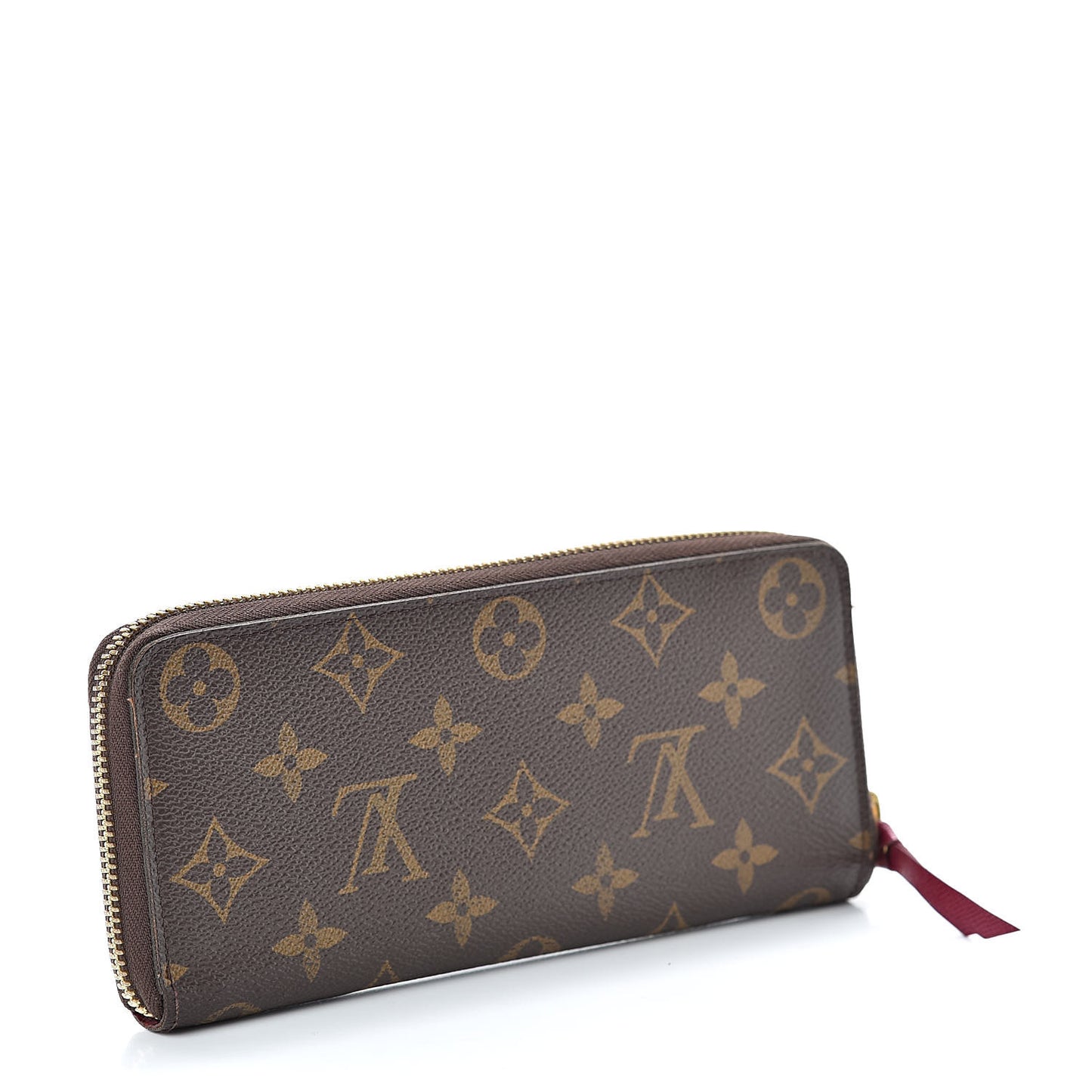 Monogram Clemence Wallet Fuchsia