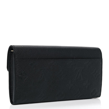 Louis Vuitton Empreinte Sarah Wallet NM Black 2 of 4