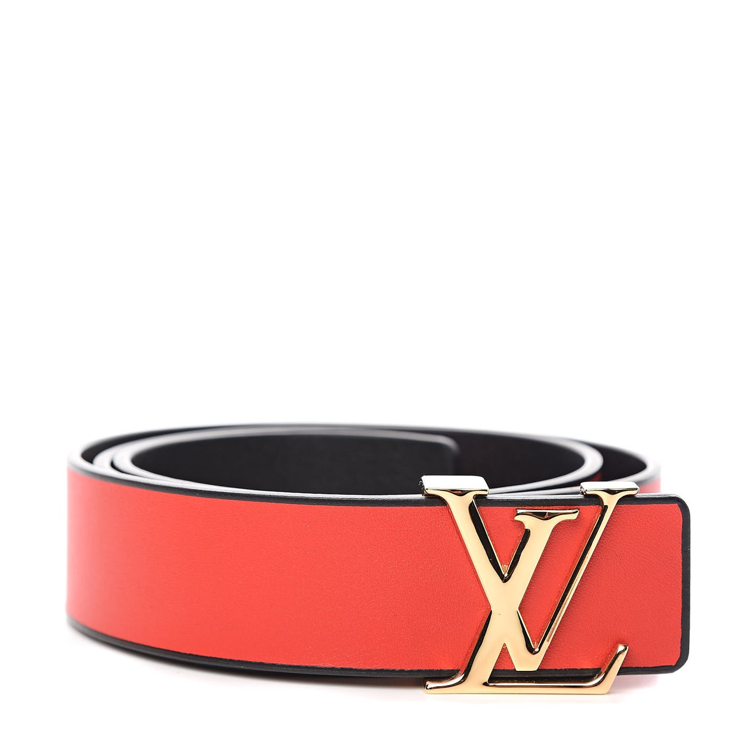 Calfskin 35 mm LV Iconic Belt 85 34