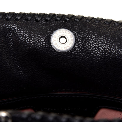 Stella McCartney Shaggy Deer Crystal Stones Peace Tiny Falabella Tote Black 9 of 10