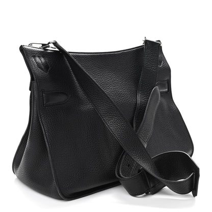 Hermes Taurillon Clemence Jypsiere 34 Black 3 of 12