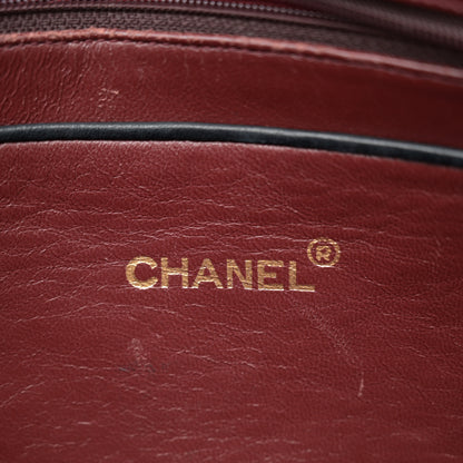 Chanel Lambskin Quilted Camera Case Black 6 of 19
