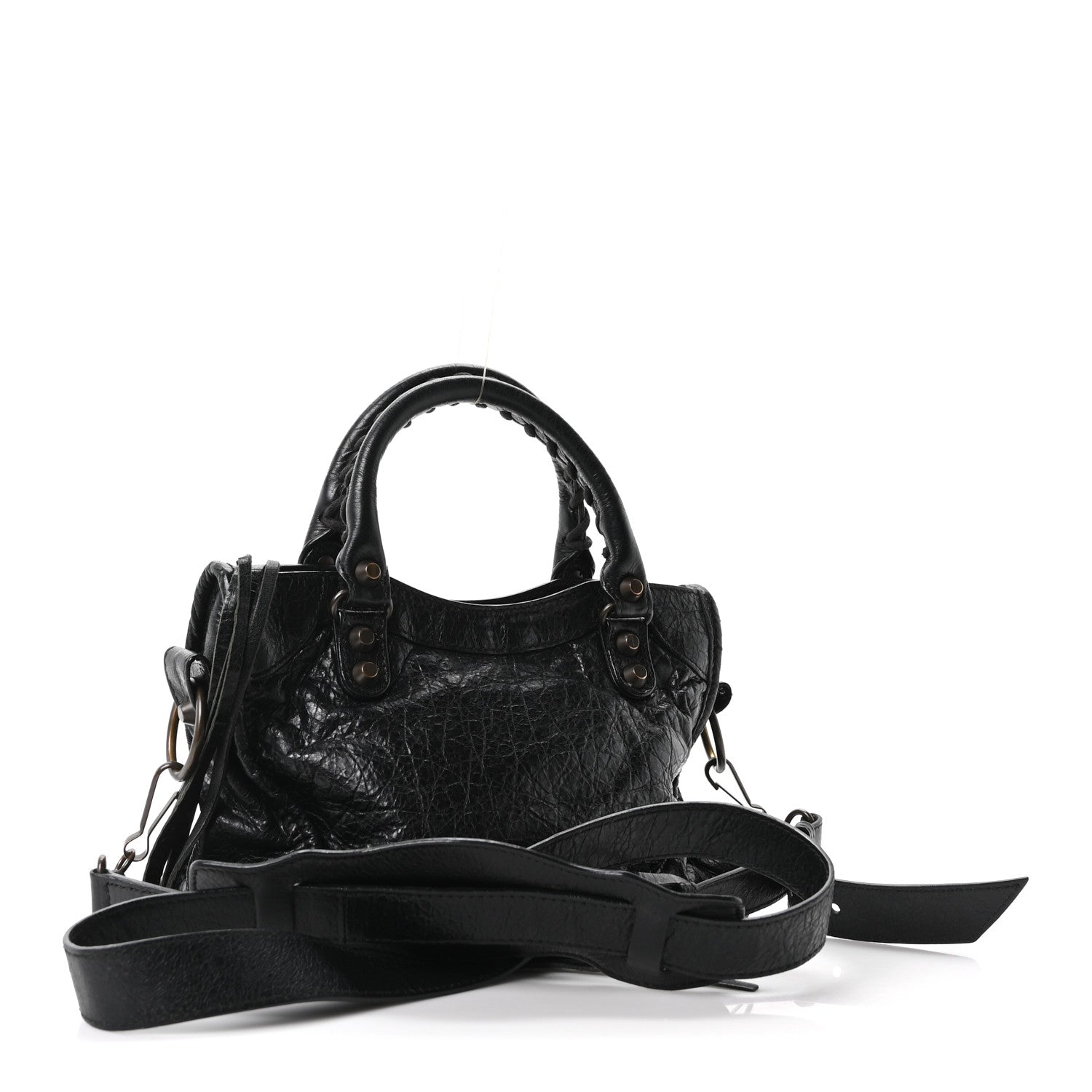 Balenciaga Agneau Classic Hardware Mini City Black 4 of 11