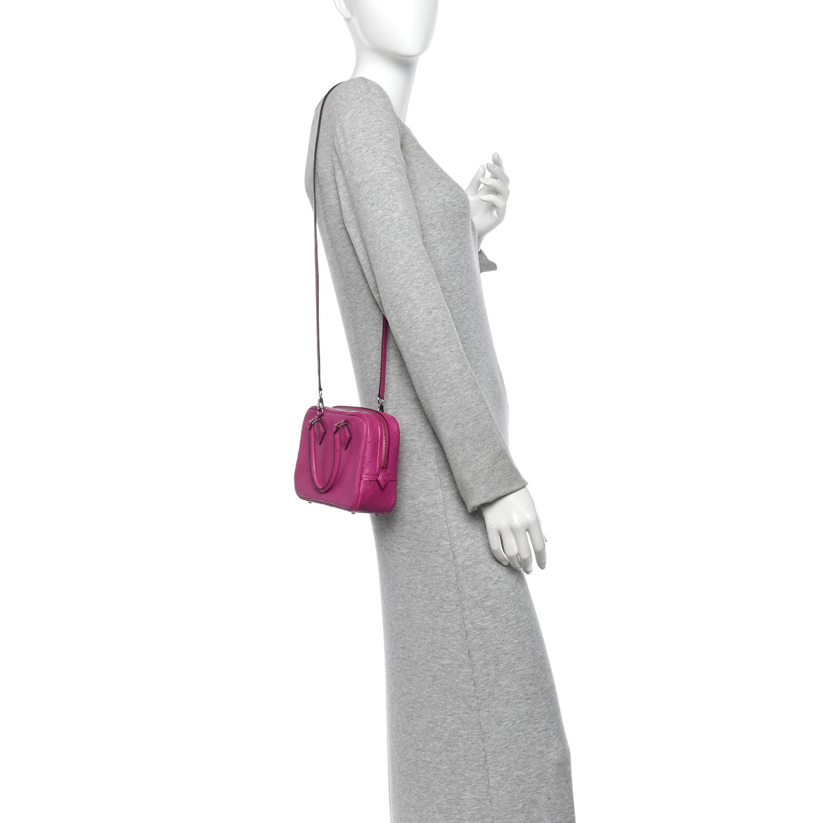 Ostrich Plume II Mini Rose Pourpre