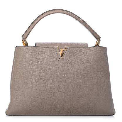 Louis Vuitton Taurillon Capucines MM Galet 1 of 4