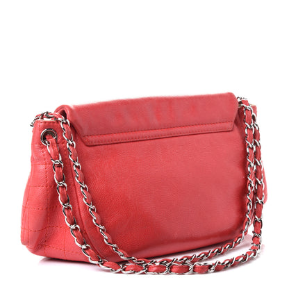 Chanel Caviar Half Moon Flap Red 3 of 16