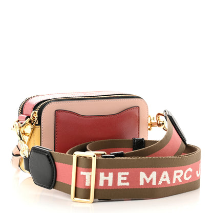 Marc Jacobs Saffiano Small Snapshot Camera Bag New Rose 3 of 10