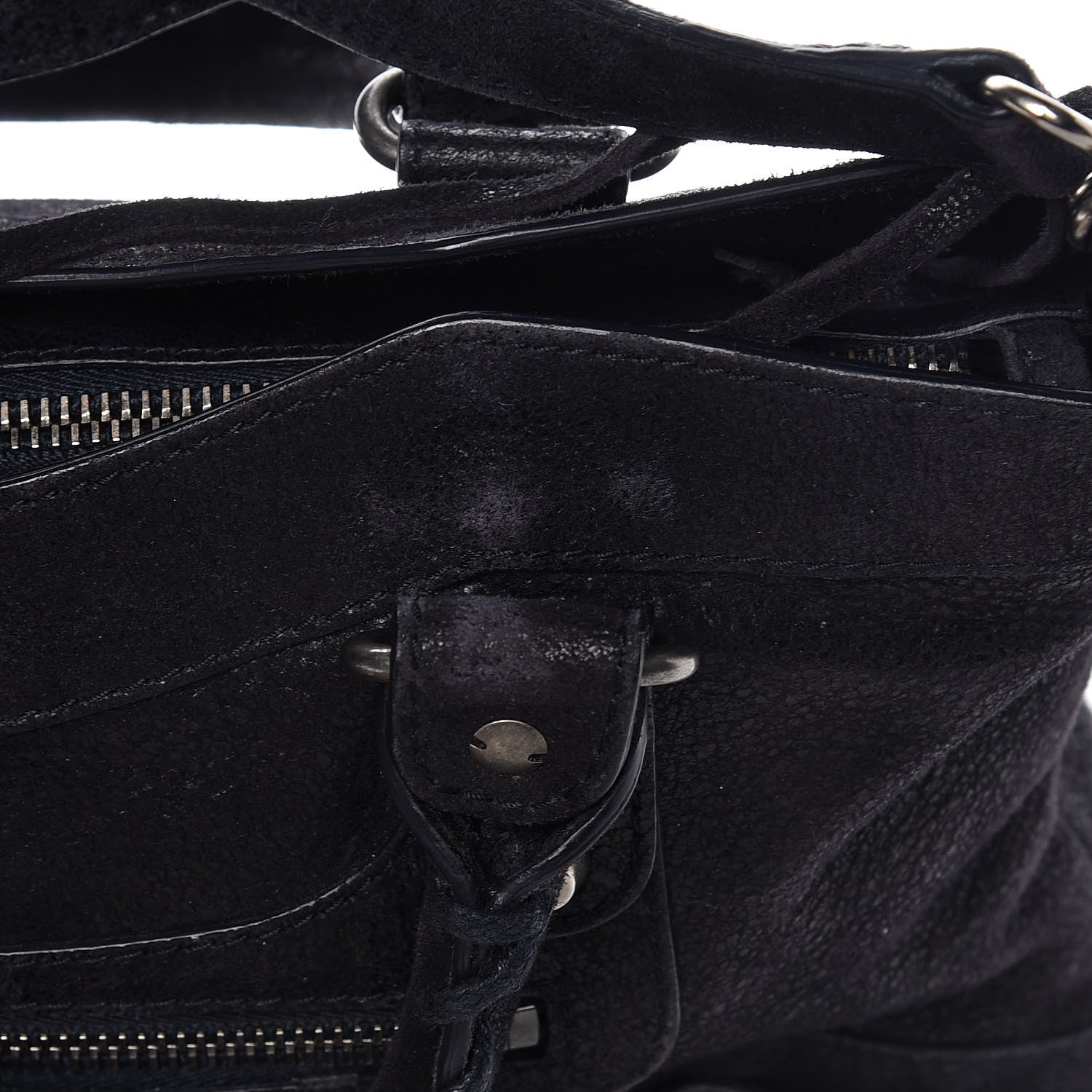Balenciaga Craquele Calfskin First Bleu Obscur 14 of 15