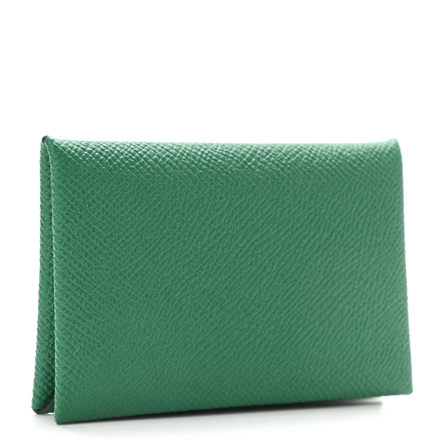 Epsom Calvi Card Case Vert Vertigo