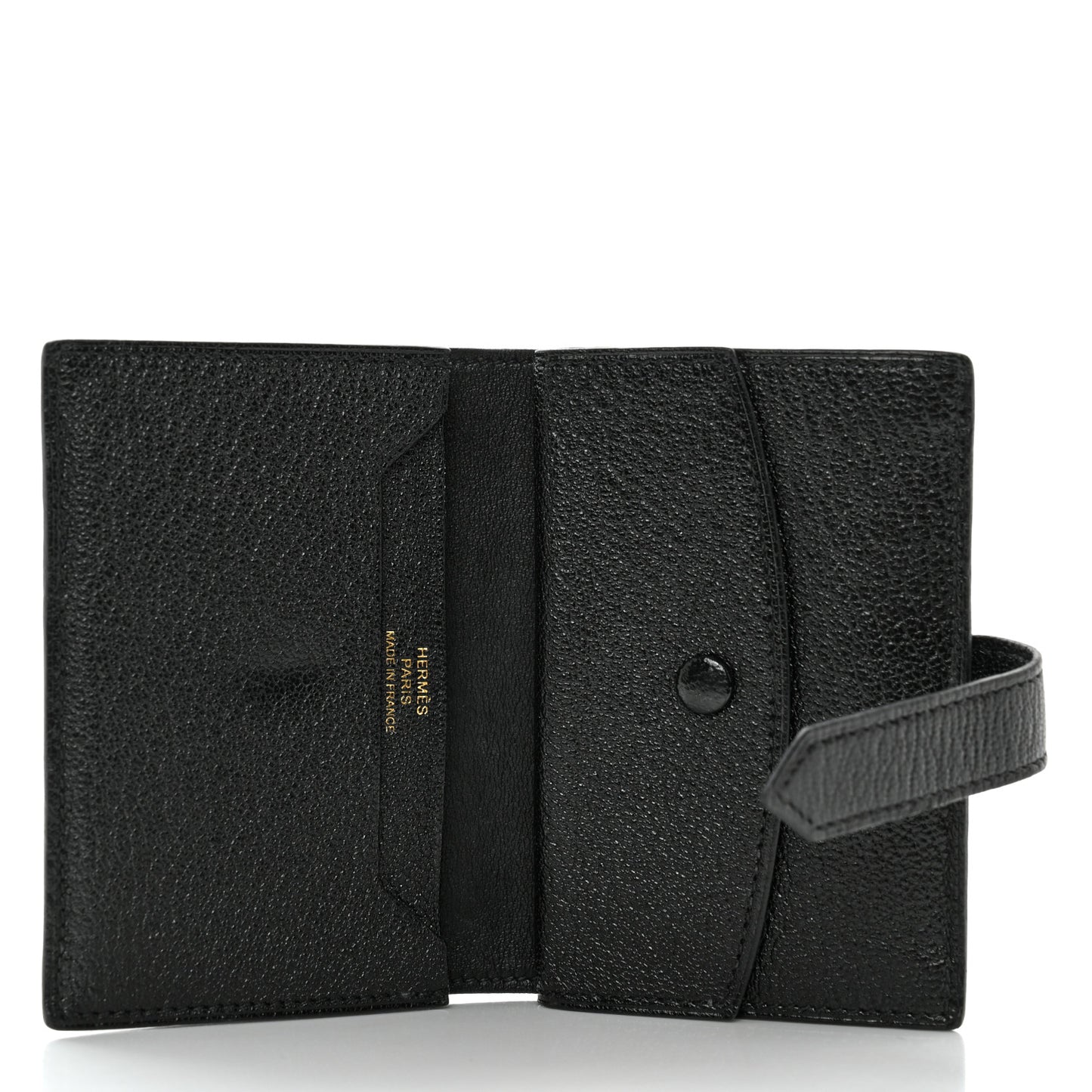 Chevre Mysore Mini Bearn Wallet Black