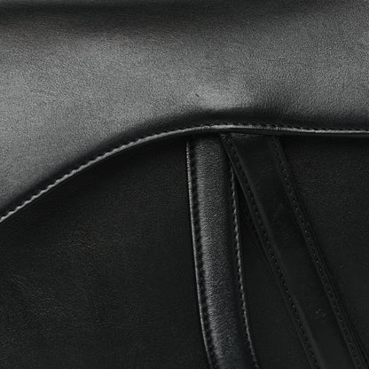 Christian Dior Ultra Matte Calfskin Saddle Bag Black 8 of 16