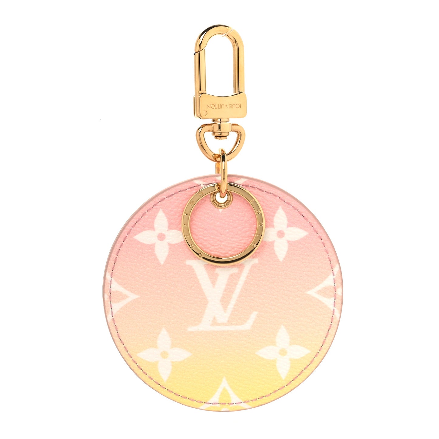 Monogram By The Pool Illustre Bag Charm Key Holder Light Pink