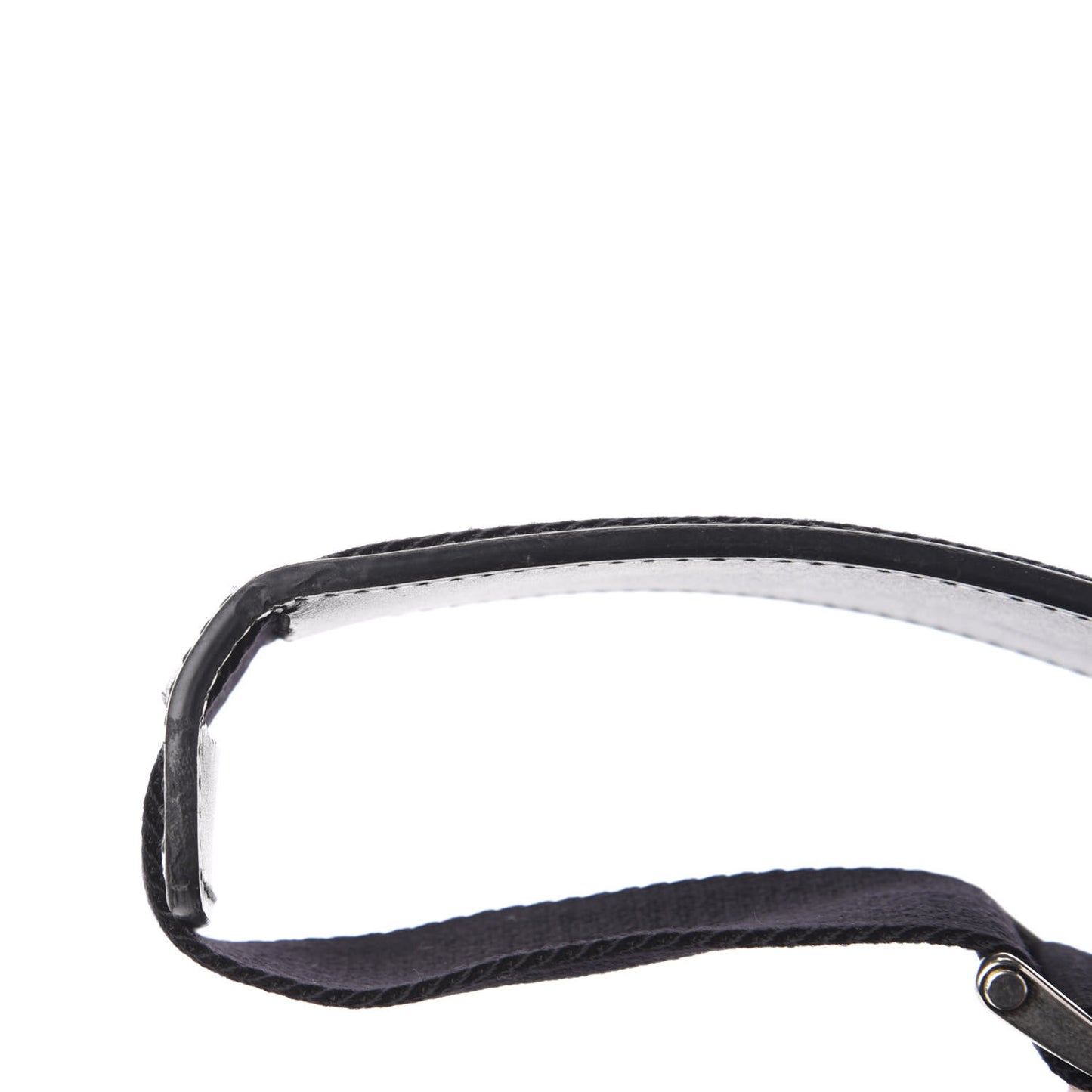 GG Supreme Monogram Web Messenger Bag Black