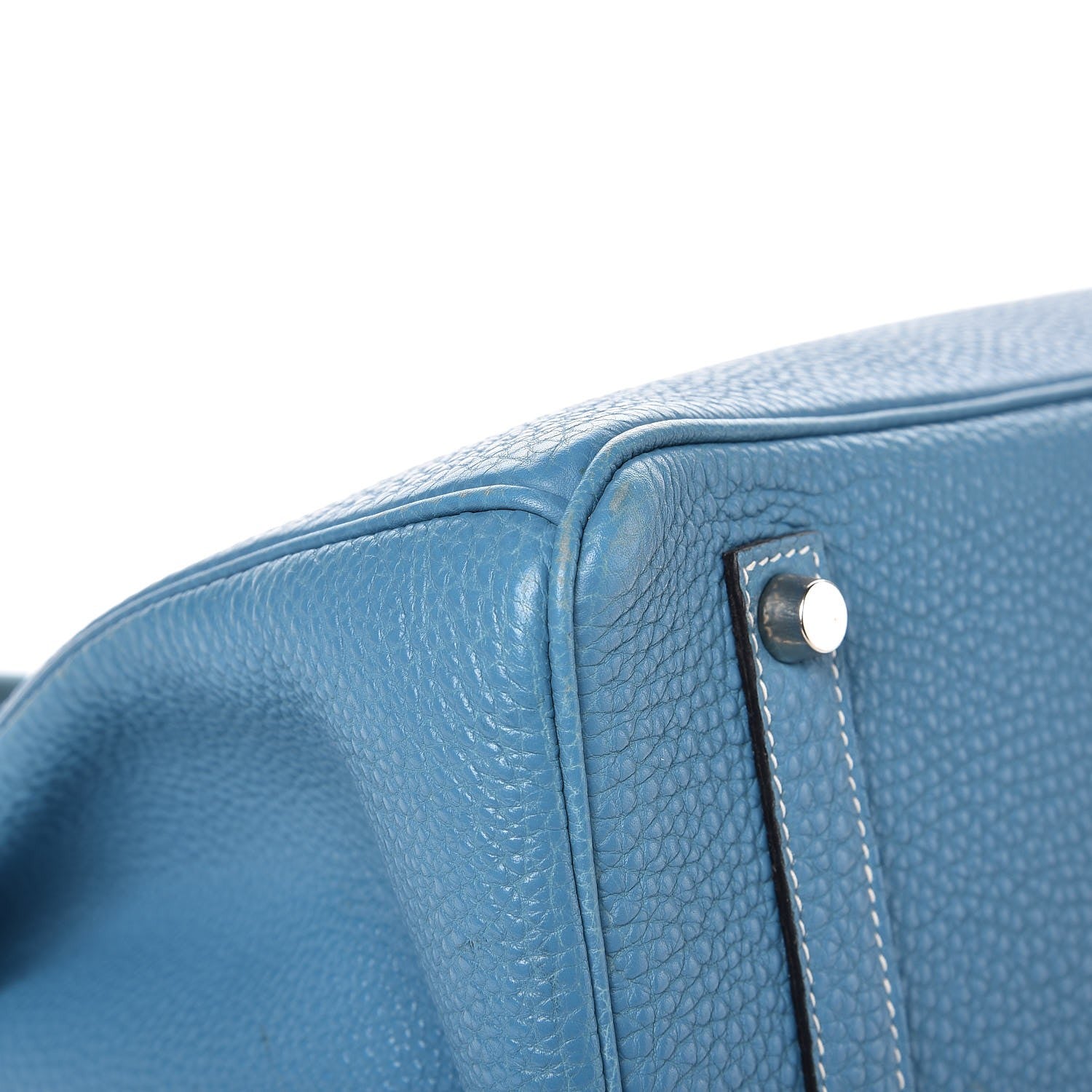 Hermes Togo Birkin 35 Blue Jean 35 of 39