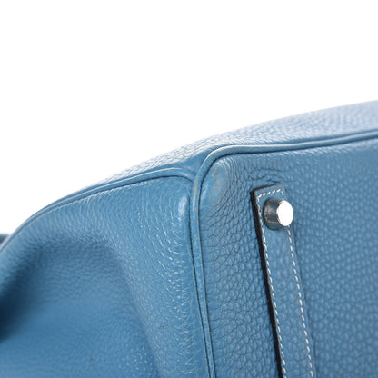 Hermes Togo Birkin 35 Blue Jean 35 of 39