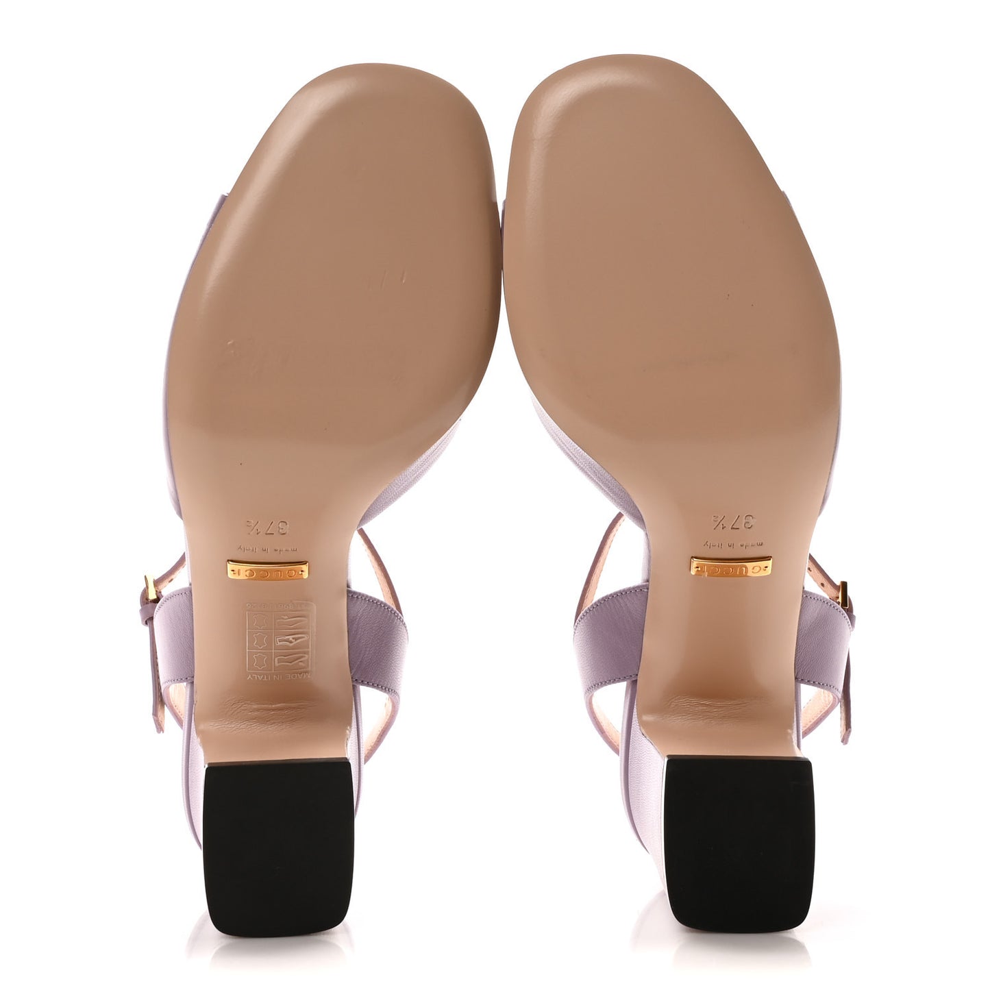 Malaga Kid Horsebit Lady 75mm Sandals 37.5 Pale Lavander
