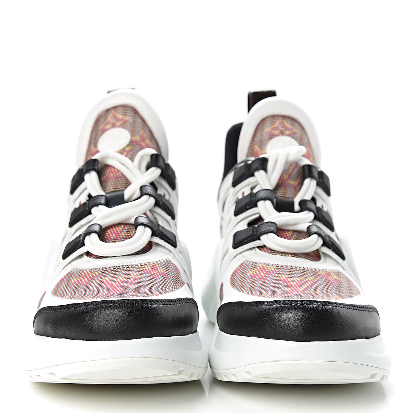 Calfskin Nylon LV Pop Archlight Sneaker 39.5 Rose