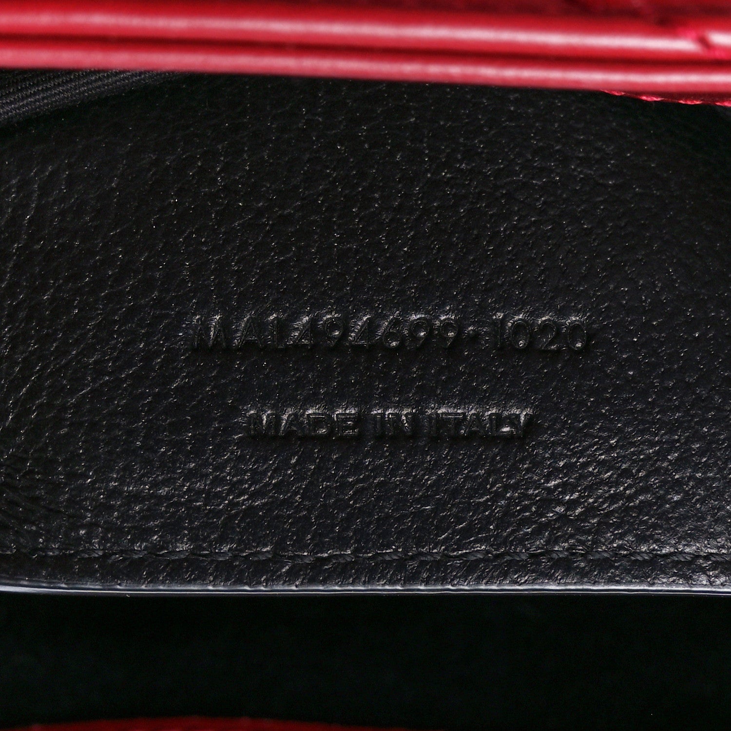 Saint Laurent Calfskin Y Quilted Monogram Small Loulou Chain Satchel Red 8 of 12
