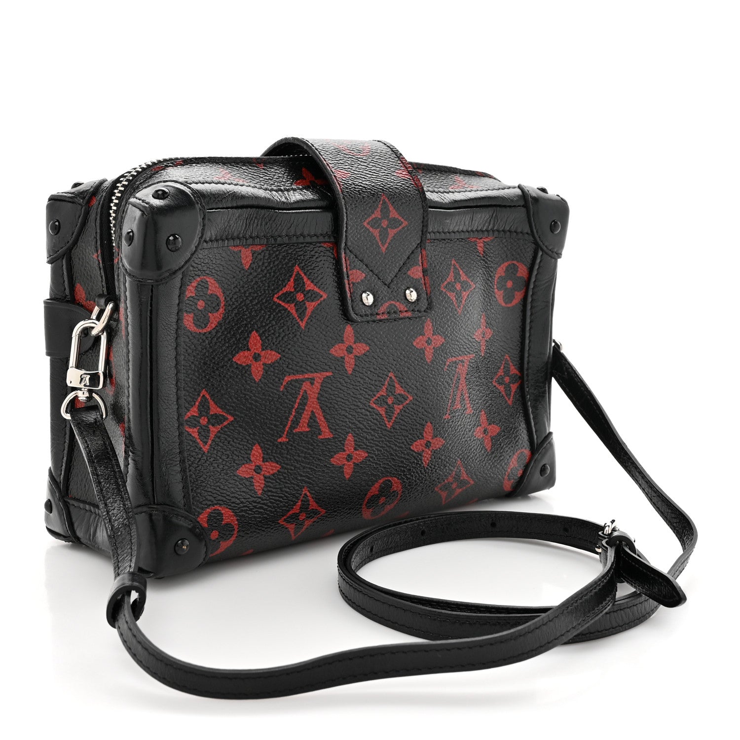 Louis Vuitton Monogram Petite Malle Soft Infrarouge 3 of 11