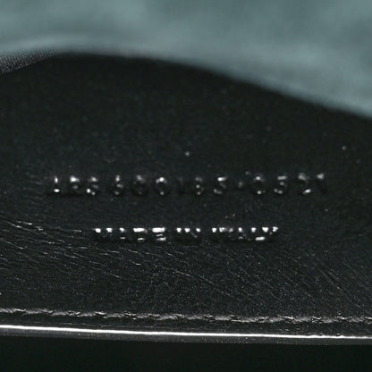 Saint Laurent Suede Mixed Matelasse Triquilt Medium Monogram Envelope Satchel Algae 7 of 11