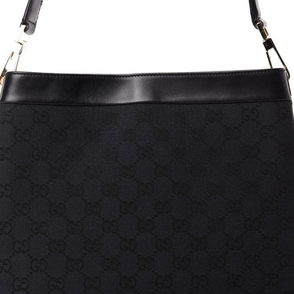 Gucci Monogram Shoulder Bag Black 12 of 12