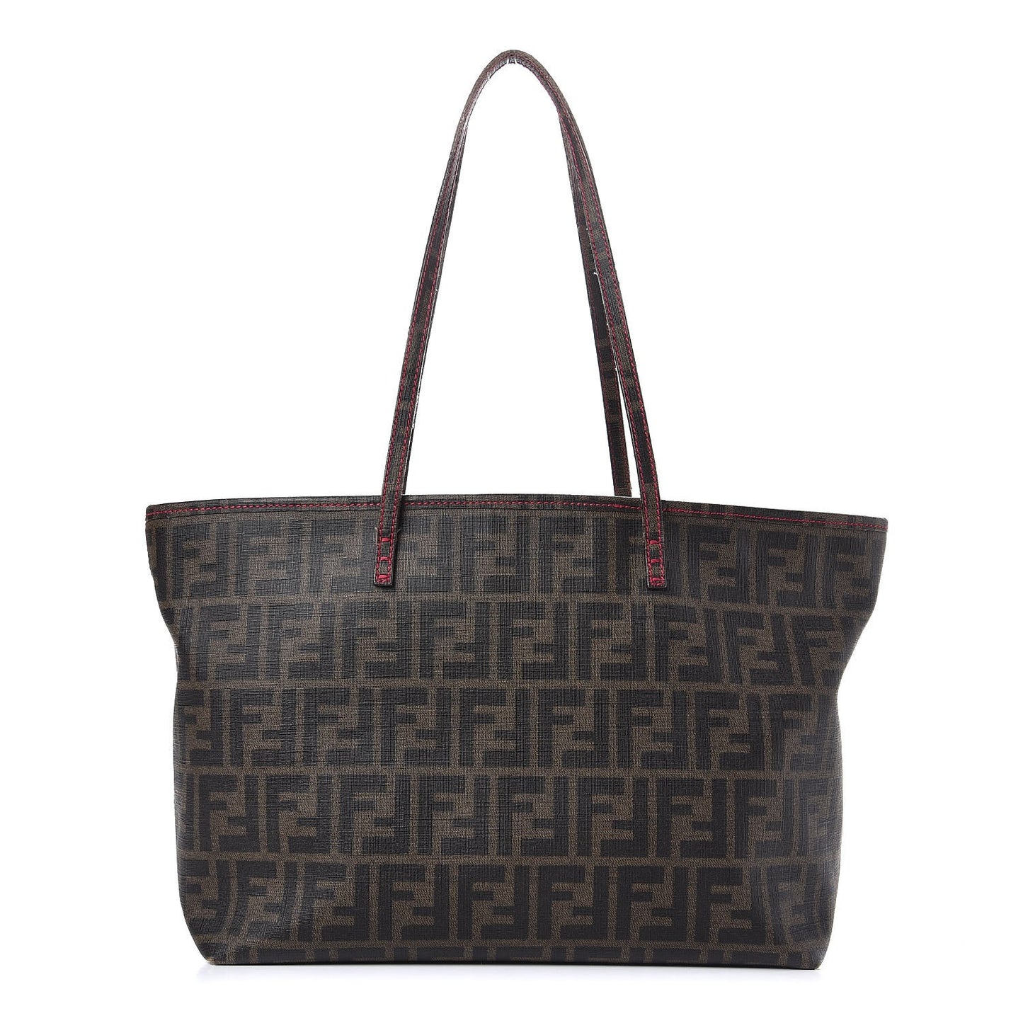 Zucca Spalmati Small Roll Tote Tobacco Fragola