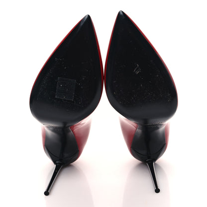 Saint Laurent Patent Calfskin Teddy High Vamp 105 Pumps 39 Rouge Eros 5 of 10