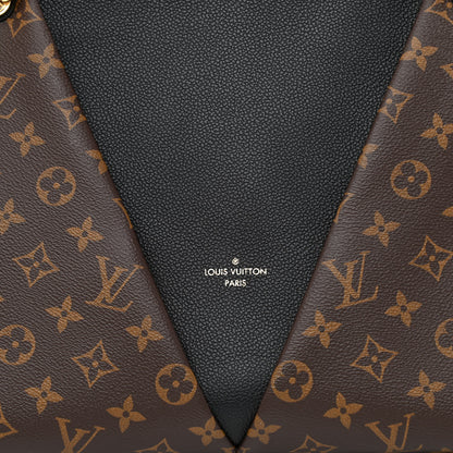 Louis Vuitton Monogram V Tote MM Black 7 of 9