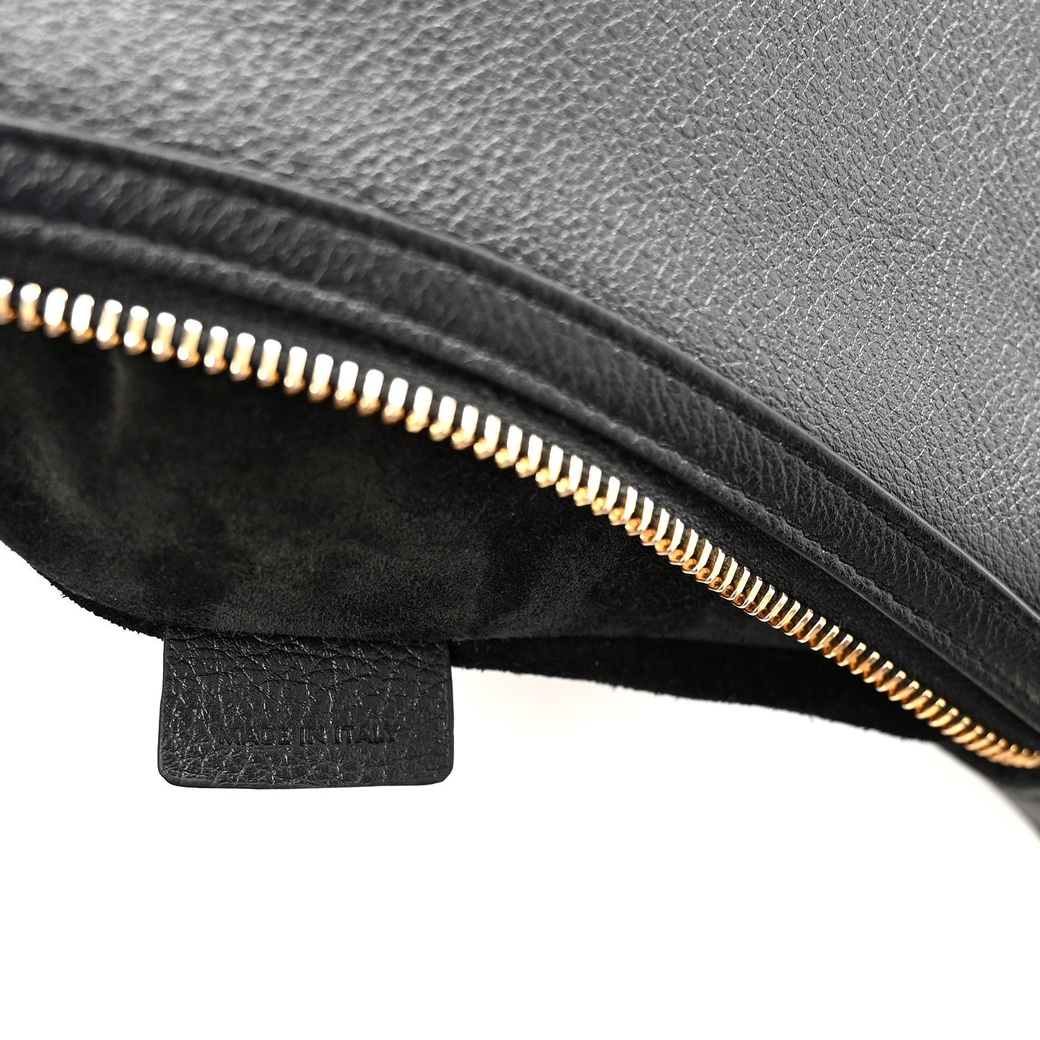 Celine Supple Calfskin Cuir Triomphe Small Heloise Shoulder Bag Black 7 of 11