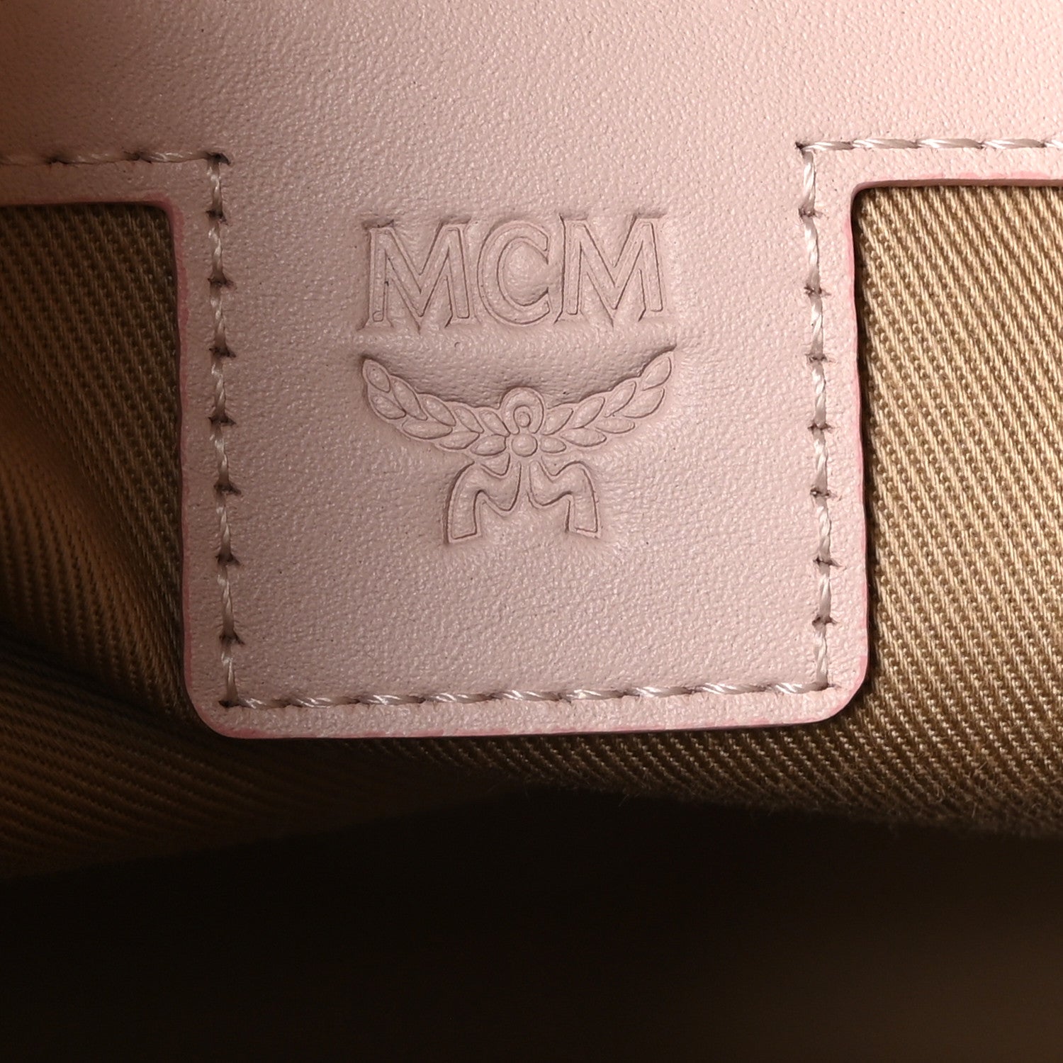 MCM Visetos Medium Aren Hobo Powder Pink 6 of 9