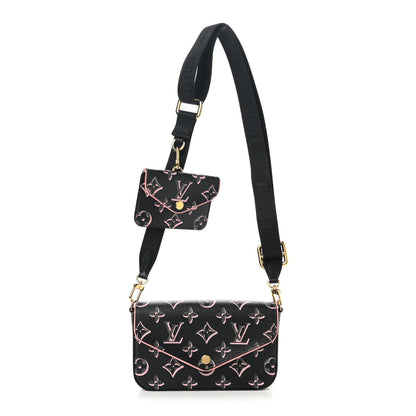 Louis Vuitton Monogram Fall For You Felicie Strap & Go Black 1 of 8