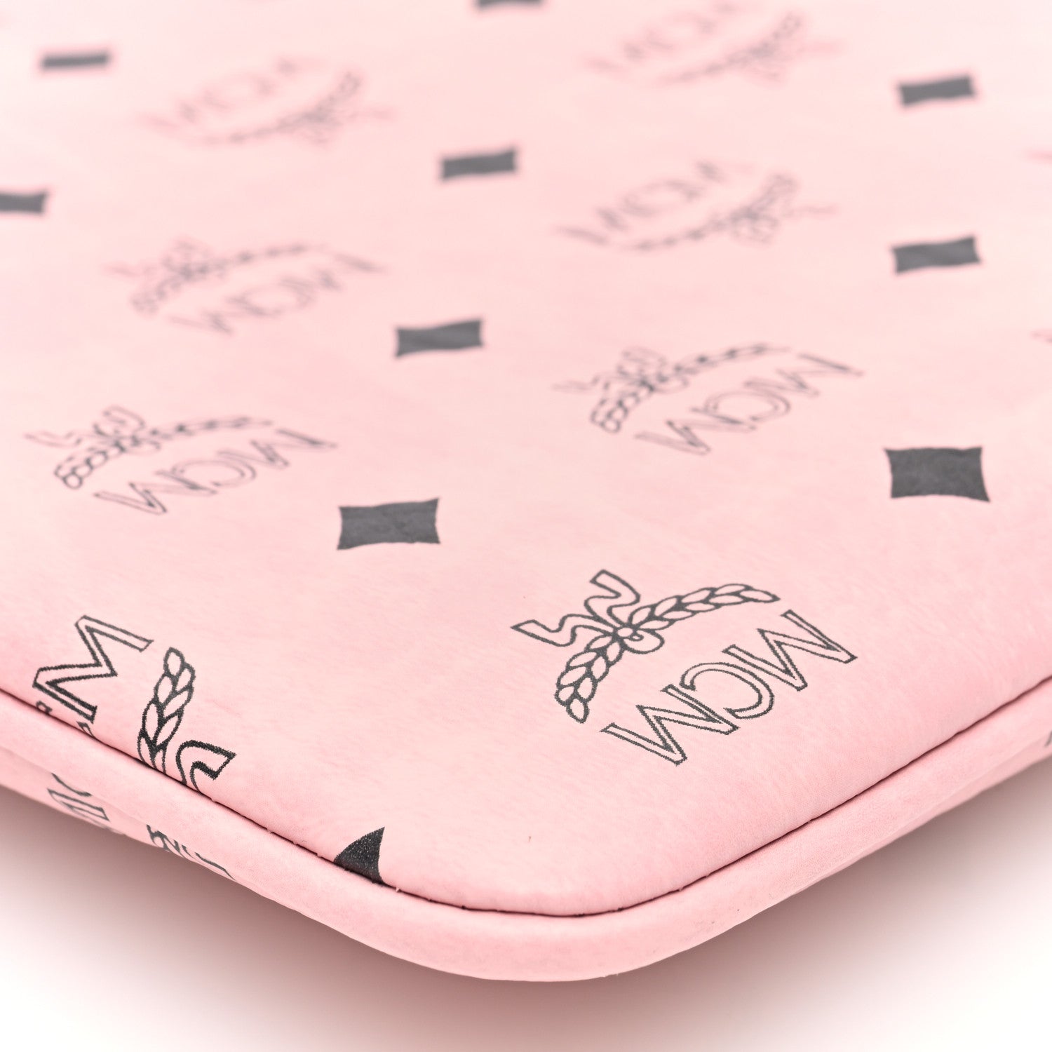 MCM Visetos Medium Crossbody Pouch Soft Pink 8 of 9