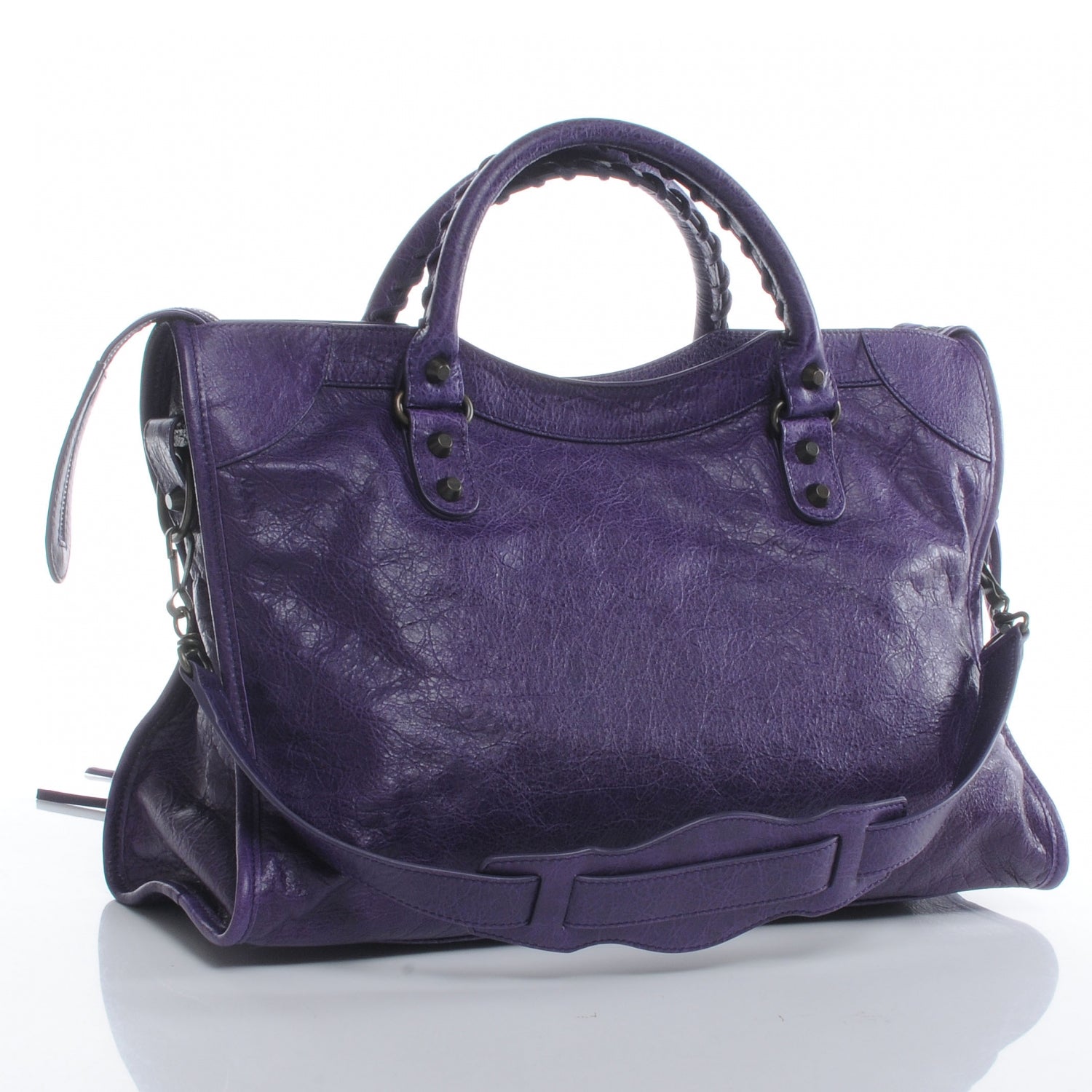 Balenciaga Agneau City Dark Violet 3 of 7