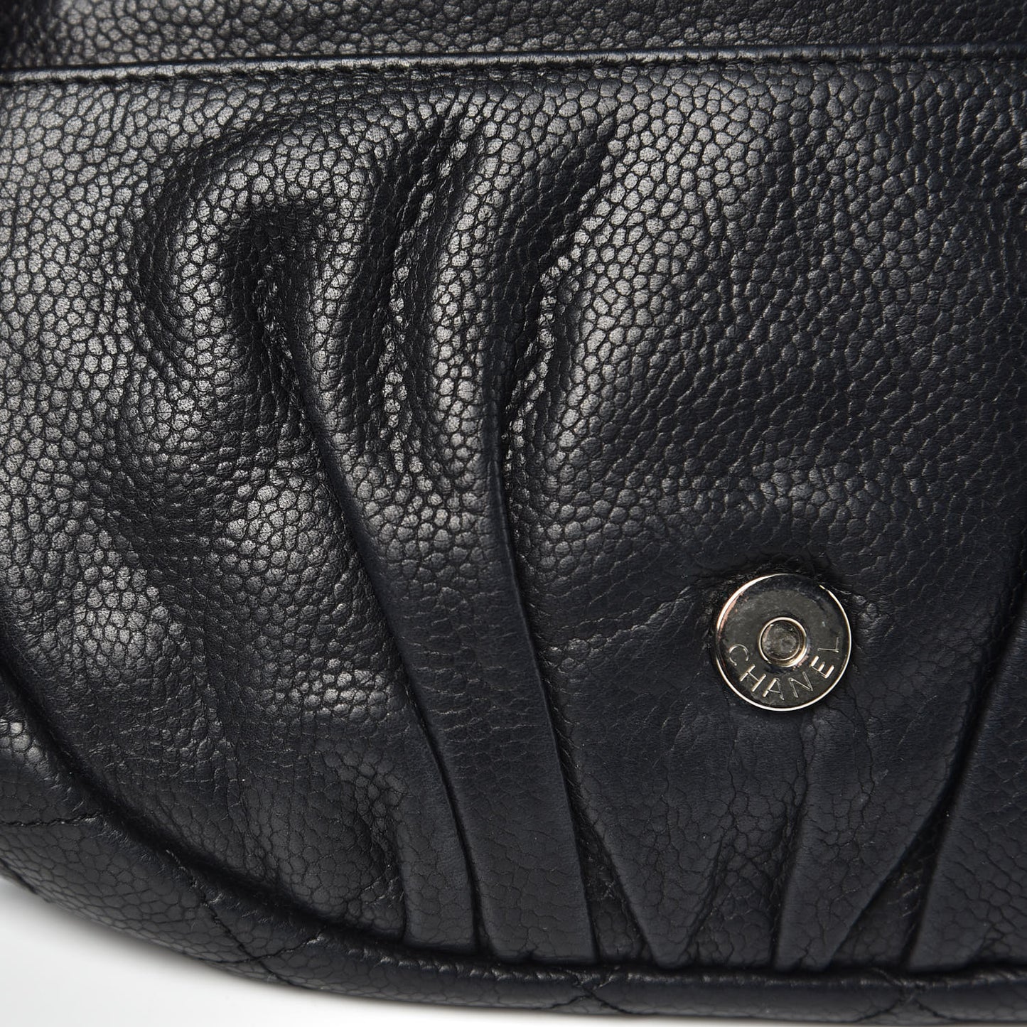 Caviar Half Moon Wallet On Chain WOC Black
