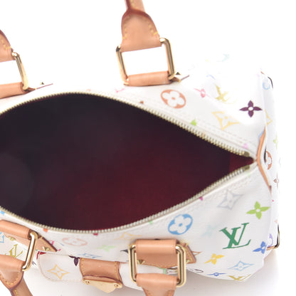 Louis Vuitton Monogram Multicolor Speedy 30 White 5 of 11