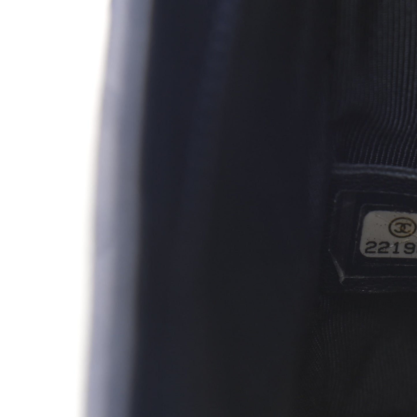 Lambskin Quilted Flap Shoulder Bag Navy Blue