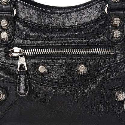 Balenciaga Agneau Giant 12 Silver Hardware Mini City Black 8 of 12