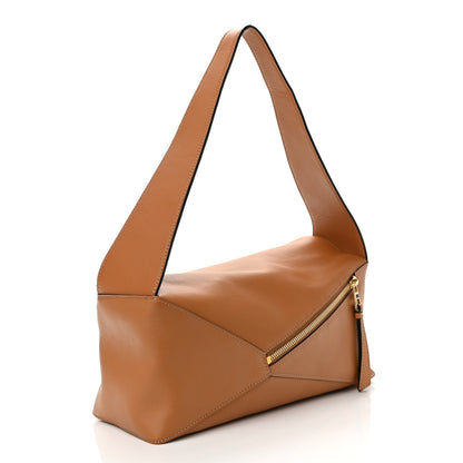Loewe Calfskin Puzzle Hobo Warm Dessert 3 of 11