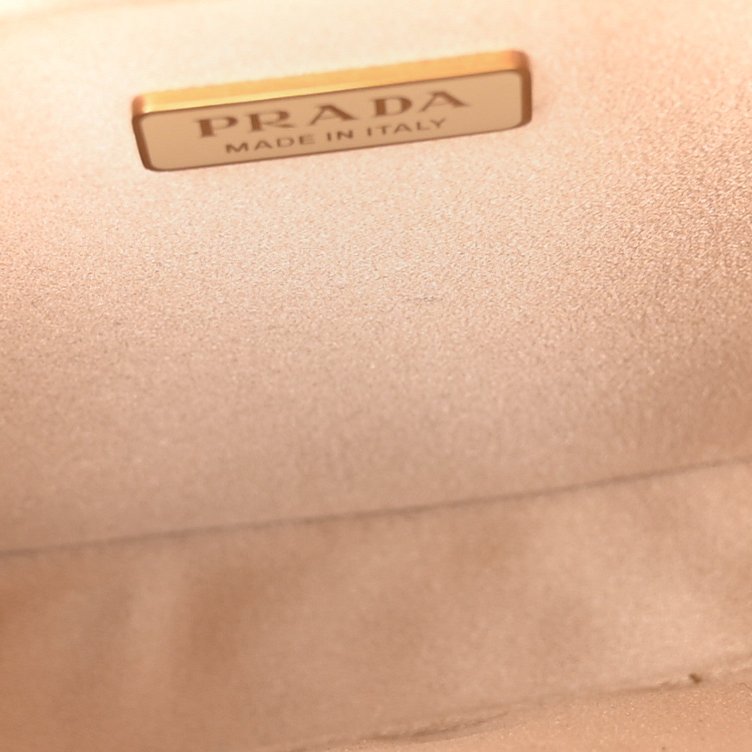 Prada Satin Crystal Cleo Adjustable Strap Shoulder Bag Platino 5 of 9