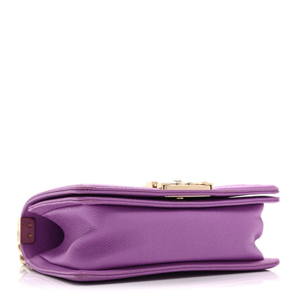 Chanel Caviar Quilted Small Boy Flap Purple 4 of 10