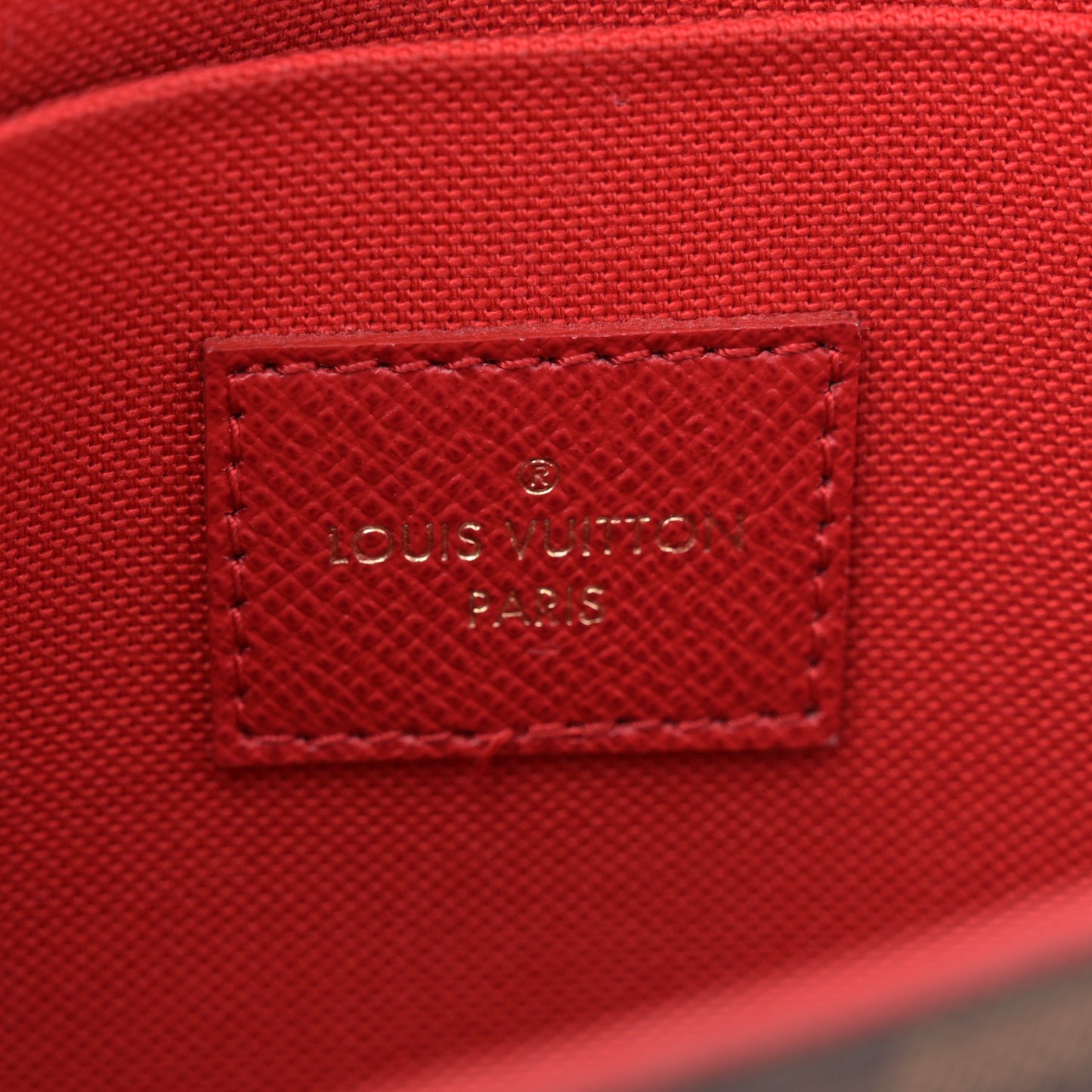 Damier Ebene Pochette Felicie Chain Wallet
