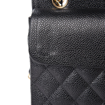 Chanel Caviar Quilted Small Double Flap Black 11 of 13