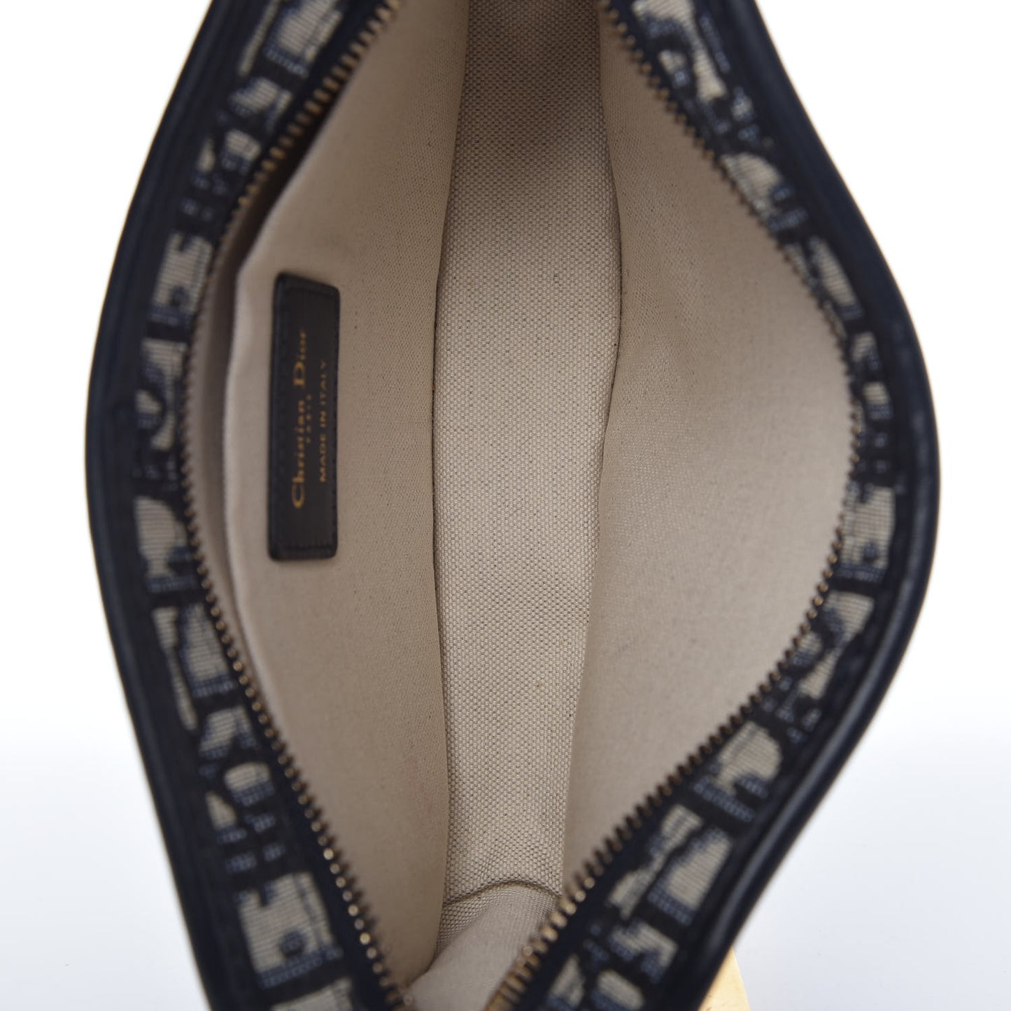 Oblique Diorquake Clutch Blue