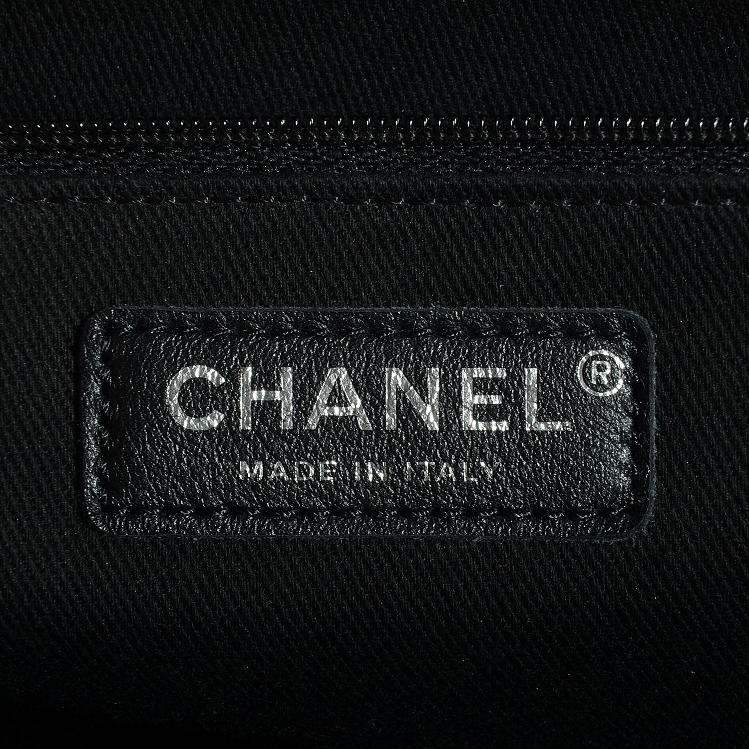 Chanel Patent Quilted Coco Shine Shopping Tote Black 6 of 8