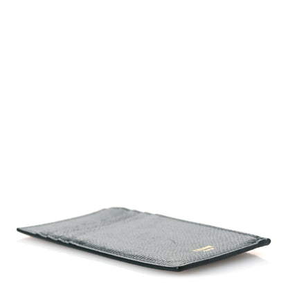 Celine Grained Calfskin Zipped Card Holder Amazone 4 of 8