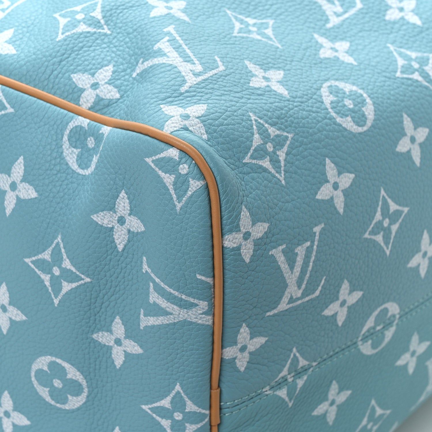Louis Vuitton Calfskin Monogram Speedy P9 Bandouliere 40 Turquoise 9 of 12