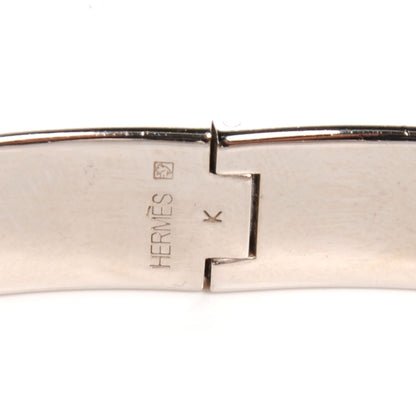 Hermes Enamel Narrow Clic Clac H Bracelet PM White 5 of 5