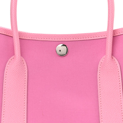 Hermes Toile Epsom Verso Garden Party 30 TPM Bubblegum Rubis 7 of 9