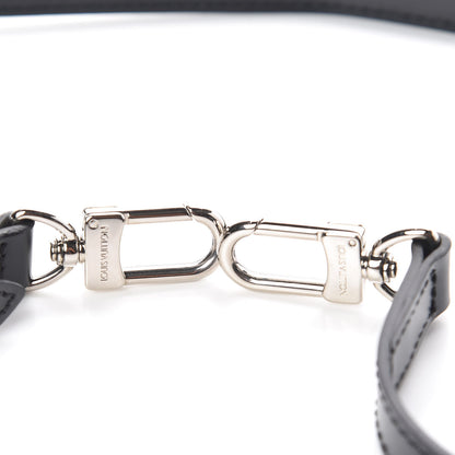 Louis Vuitton Calfskin Alma BB Shoulder Strap Black 3 of 3