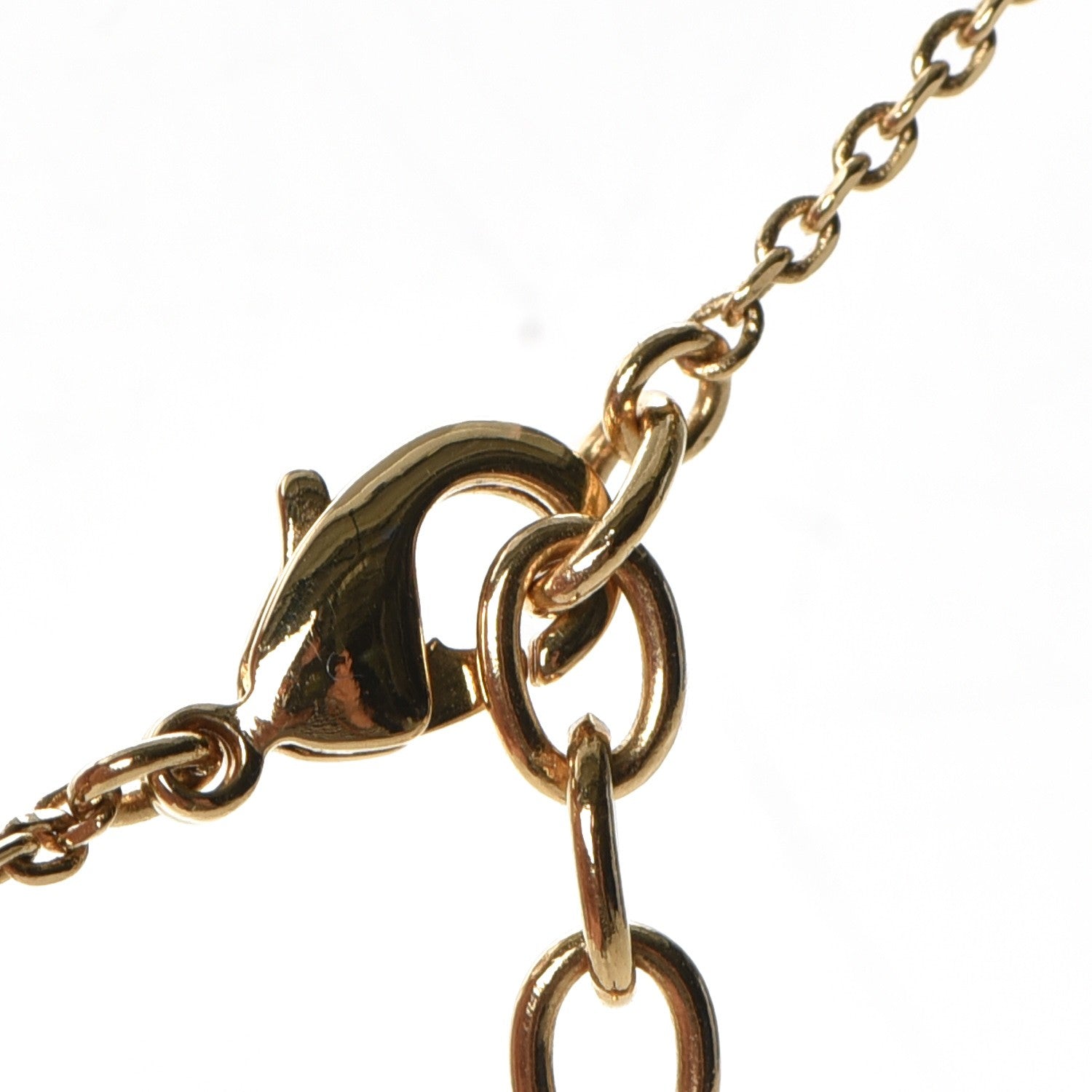 Louis Vuitton Swarovski Essential V Strass Pendant Necklace 8 of 8